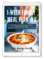 1-Week Family Meal Plan (#4)