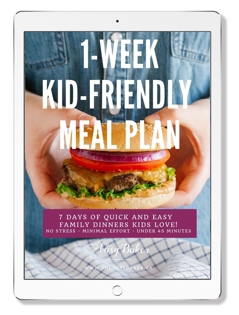 1-Week Kid-Friendly Meal Plan