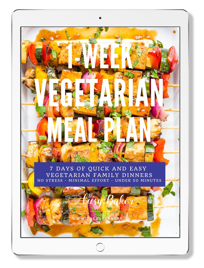 1-Week Vegetarian Meal Plan