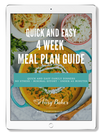 Quick and Easy 4-Week Meal Plan Guide – The Busy Baker