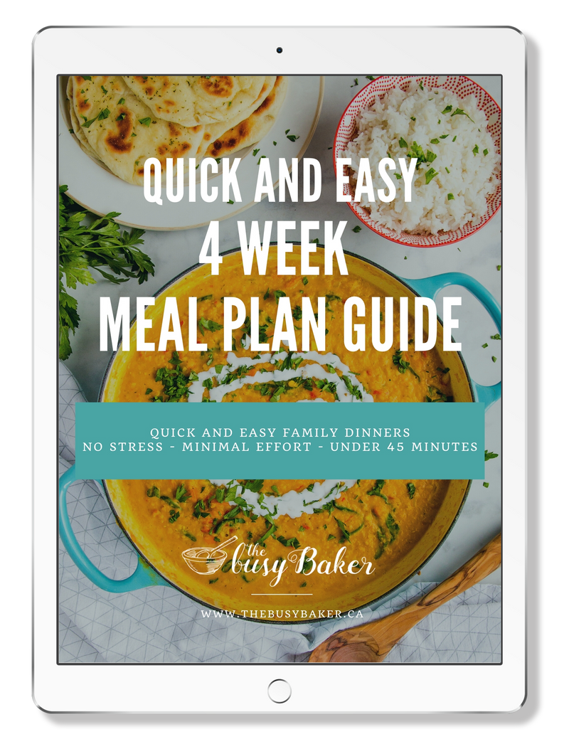 Quick and Easy 4-Week Meal Plan Guide